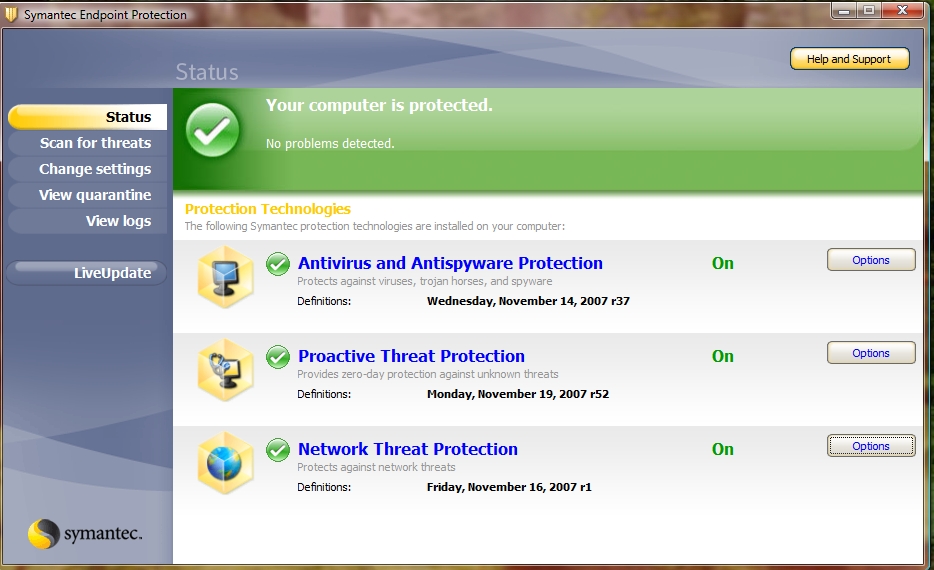 manually remove symantec endpoint protection